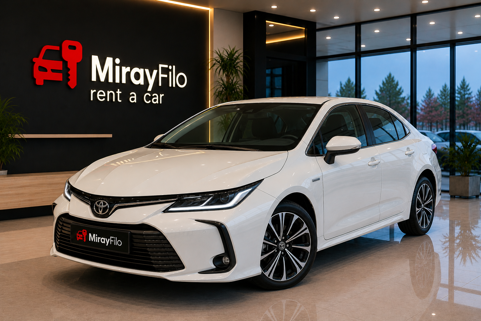 Miray Filo Toyota Corolla araç kiralama